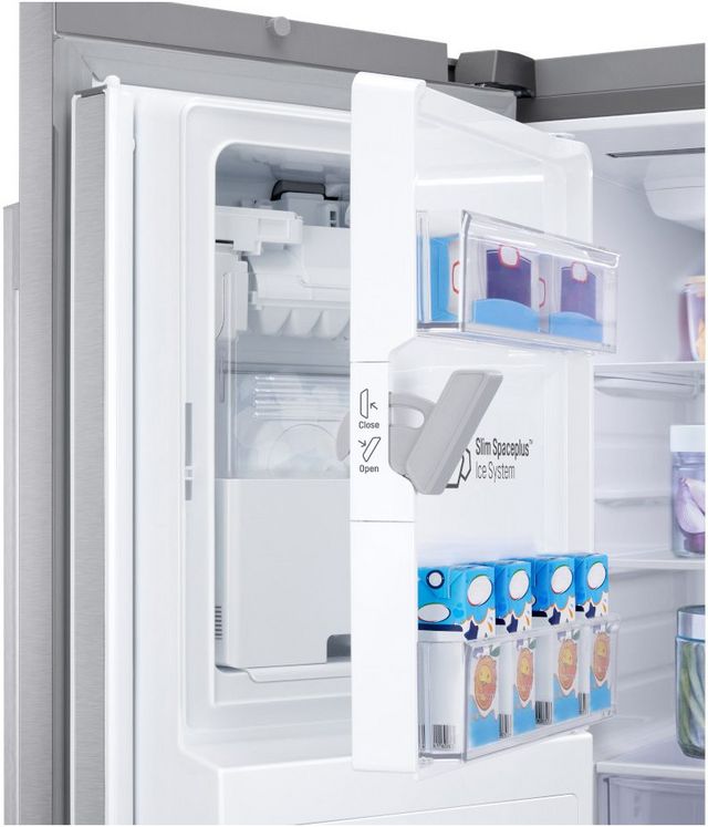 LG 36" 23.7 Cu. Ft. PrintProof™ Stainless Steel Counter Depth MAX™ with Zero Clearance™ French Door Refrigerator-7