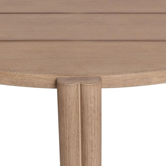 Classic Home Oliver Butterscotch Wooden Outdoor Coffee Table-4