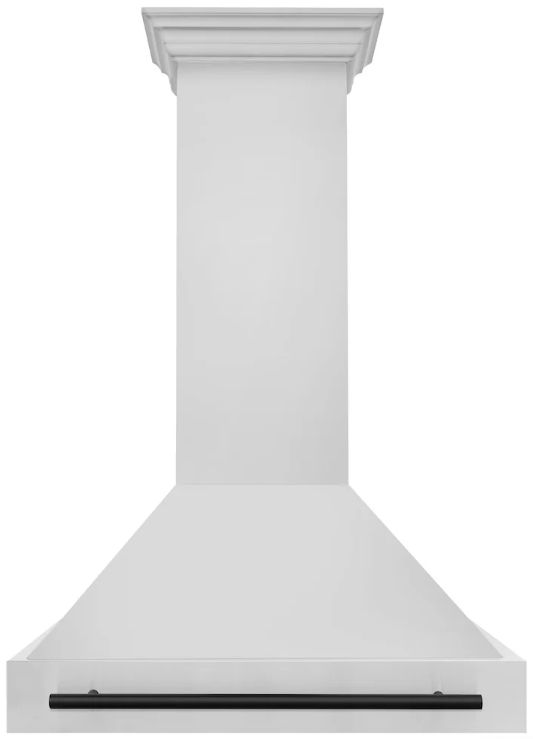 ZLINE Autograph Edition 36" White Matte Wall Mounted Range Hood-2