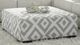 American Wholesale Furniture Cloud Heights Silver Ottoman-0