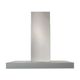 Best® Ispira 36" Stainless Steel with Brushed Gray Glass Wall Mounted Range Hood-0