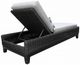 CabanaCoast® Customizable Monterrey Aluminum/Wicker Outdoor Flat Chaise Lounge-2