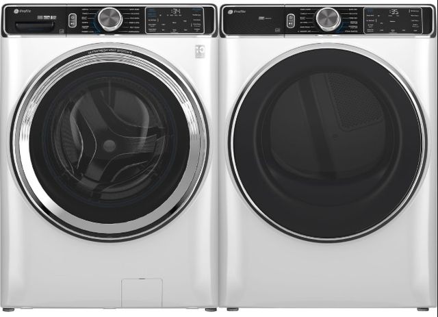 GE Profile™ 7.8 Cu. Ft White Electric Dryer-2