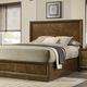Furniture of America® Kirkham 4-Piece Walnut Queen Bedroom Set-1
