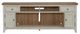 Liberty Furniture Farmhouse Reimagined Brown/White Console with Fireplace-4