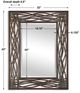 Uttermost® Dorigrass Mocha Brown Mirror-2