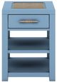 Riverside Furniture Rosalie Cabana Blue Chairside Table-2