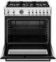 Bertazzoni Professional Series 36" Stainless Steel Pro Style Dual Fuel Range-1