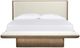 Magnussen Home® Thorne Amber Brown/White California King Upholstered Platform Bed-4