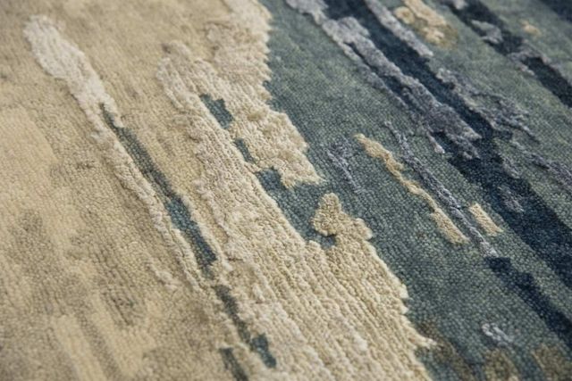 Rizzy Home Finesse Neutral 8'x10' Rectangular Rug-1