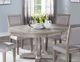 Winners Only® Xena Gray Pedestal 66" Dining Table-1