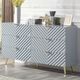 ACME Furniture Gaines Gray High Gloss Dresser-1