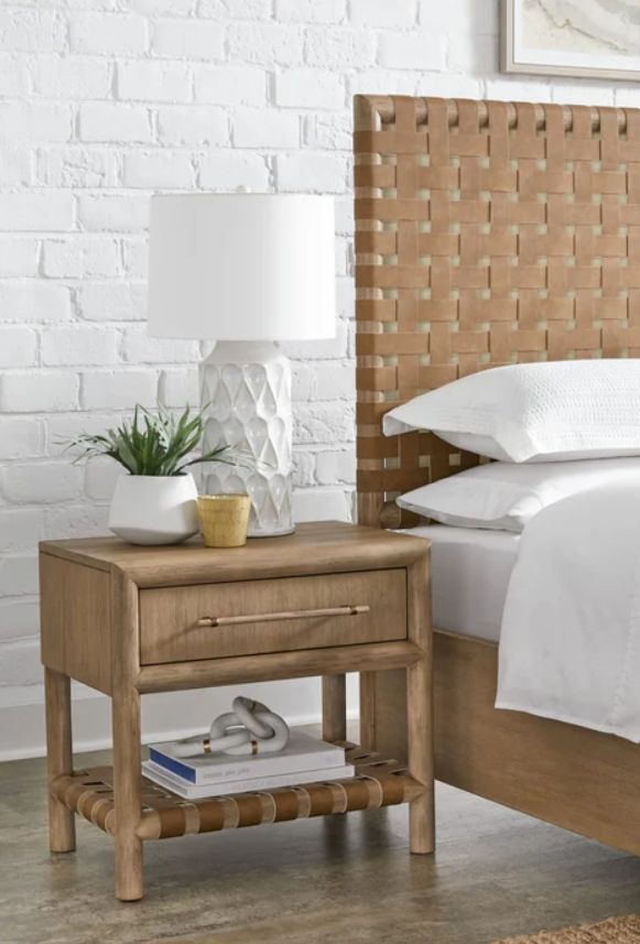 Modus Furniture Dorsey Granola Nightstand-1