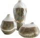 Uttermost® Earthflow 3-Piece Brown/Ivory Indoor-Outdoor Vase Set-3