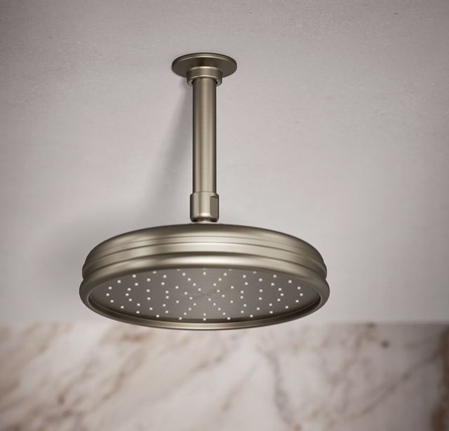 KOHLER® Vibrant Brushed Nickel 1.75 GPM 8" Rainhead-1