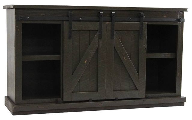 American Heartland Manufacturing Rustic Provincial 57' TV Stand-0
