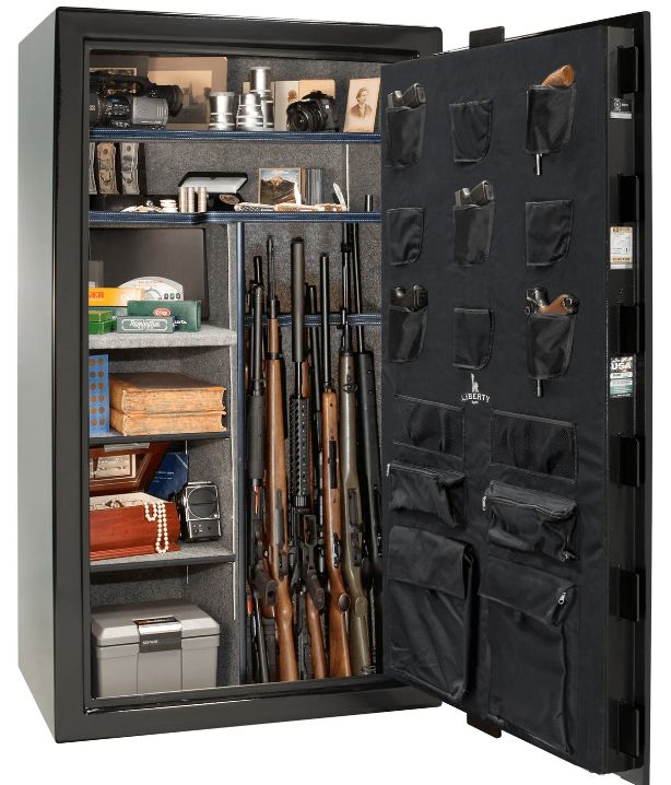 Liberty Safe USA Series Black Textured 50 Electronic Gun Safe-1