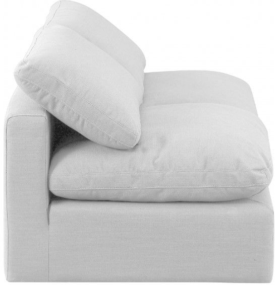 Meridian Furniture Indulge 2-Piece White Sofa-3