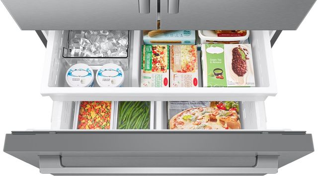 Samsung Bespoke AI 36" 29.5 Cu. Ft. Fingerprint Resistant Stainless Steel French Door Refrigerator with In-Door Tall Water Dispenser-4