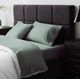 Malouf® 3-Piece Sage Linen-Weave Cotton Twin Sheet Set-1