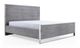 VIG Furniture Modrest Charlene 4-Piece Gray/Stainless Steel Eastern King Bedroom Set-2