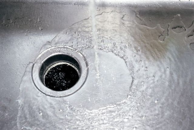 GE® Disposall® 1/2 HP Continuous Feed Corded Black Garbage Disposal-6