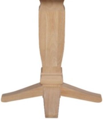 John Thomas Furniture® Build Your Own Beige Round Gathering Pedestal Dining Table-1