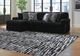 Signature Design by Ashley® Midnight-Madness 3-Piece Onyx Left-Arm Facing Sectional-1