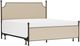 HH2 Home McArthur Beige/Bronze King Panel Bed-0