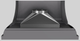 Vent-A-Hood® Designer Series 60" Gunsmoke Wall Mounted Range Hood-1