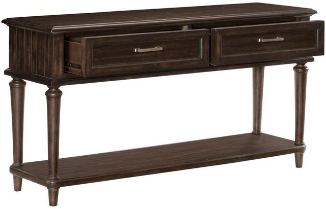 Homelegance® Cardano Driftwood Charcoal Sofa Table-3