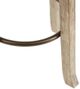 Olliix by INK+IVY Light Grey Oaktown Backless Bar Stool with Swivel Seat-1