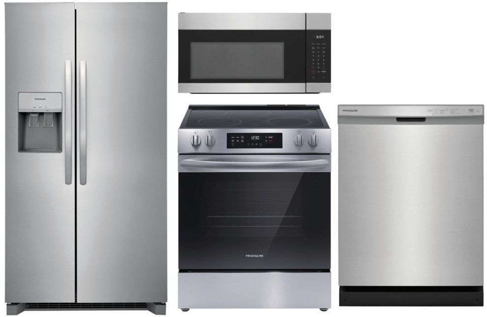 Frigidaire® 4 Piece Stainless Steel Kitchen Package