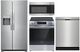 Frigidaire® 4 Piece Stainless Steel Electric Kitchen Package-0