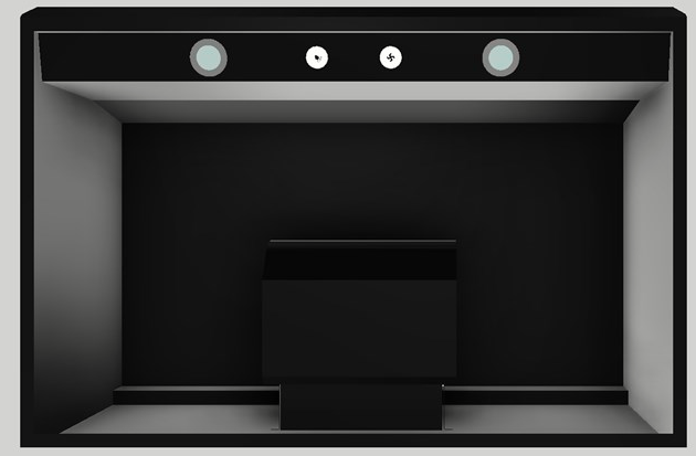 Vent-A-Hood® 30" Black Wall Hood-2