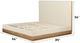 ACME Furniture Zoey Beige Upholstered Queen Panel Bed-2