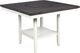 Crown Mark Fulton Gray Counter Dining Table with Chalk Base-0