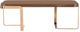 Hooker® Furniture Eleana Light Caramel Cocktail Table with Sunlit Bronze Base-2