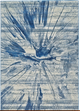 Feizy Brixton Cobalt 1'8" x 2'10" Rug-0