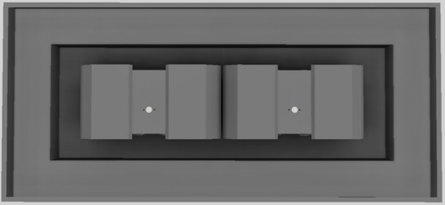 Vent-A-Hood® 66" Gunsmoke Contemporary Island Range Hood-3