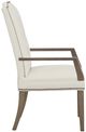 Fairfield® Customizable Dining Entree Empire Tall Button Back Arm Chair-2