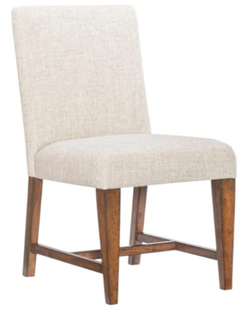 Legacy Classic Fenmore Distressed Cherry/Zuma Linen Upholstered Dining Side Chair-0