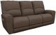 La-Z-Boy® Cassian Mocha Power Reclining Sofa with Headrest and Lumbar-0