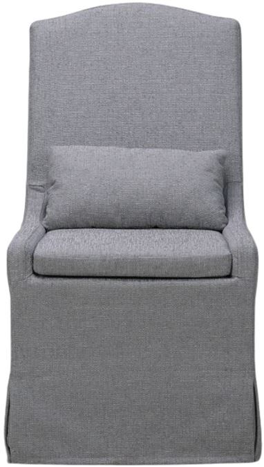 Bramble Customizable Sierra Dining Chair with Casters-1