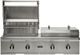 Coyote® 2-Burner 50" Built-In Liquid Propane Stainless Steel Combo Grill-5