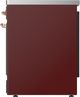 Ilve® Majestic III 30" Burgundy Pro Style Induction Range with Triple Glass Door and Copper Trim-3