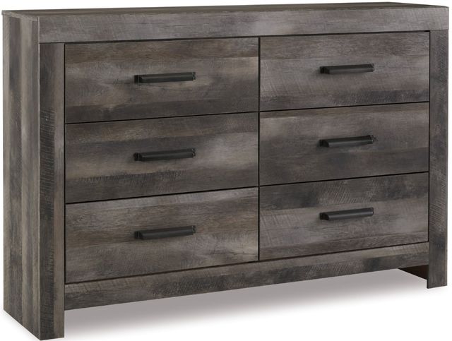 Signature Design by Ashley® Wynnlow 6-Piece Gray King Poster Bed Set-2