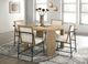 Furniture of America® Edenbridge 5-Piece Oak Dining Table Set-0