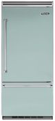 Viking® 5 Series 36 in. 20.4 Cu. Ft. Splash Built In Counter Depth Bottom Freezer Refrigerator-0