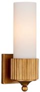 Currey & Company Bryce Gold Bath Wall Sconce-0